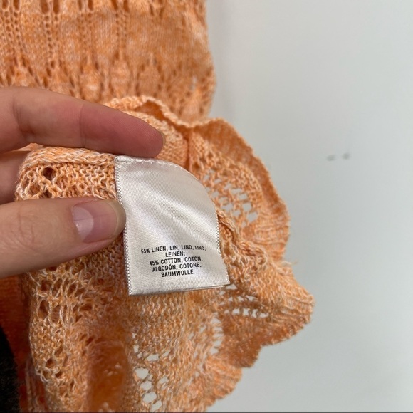 Moth Sleeveless Pointelle Knit Sweater - Picture 3 of 8